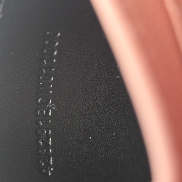 Saint Laurent Pink Quilted YSL Card Case with Gold Logo - Picture 5 of 5